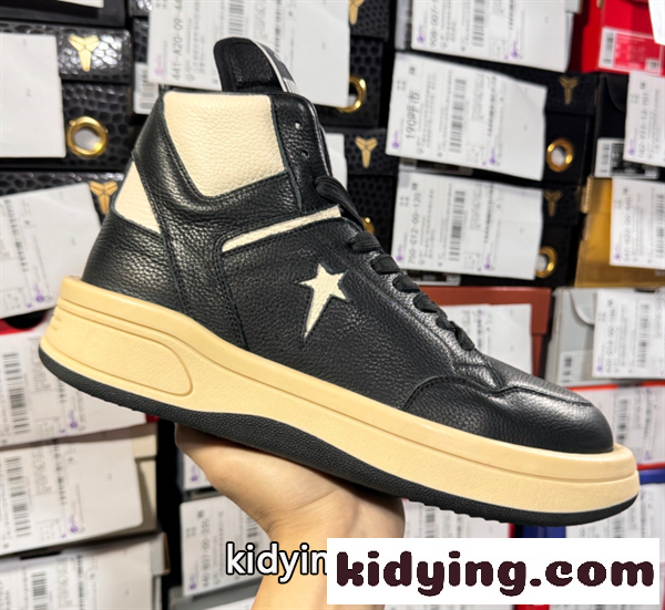 人気♥Converse  × Rick Owens DRKSHDW TURBOWPN リックオウエンススニーカーコピー-0