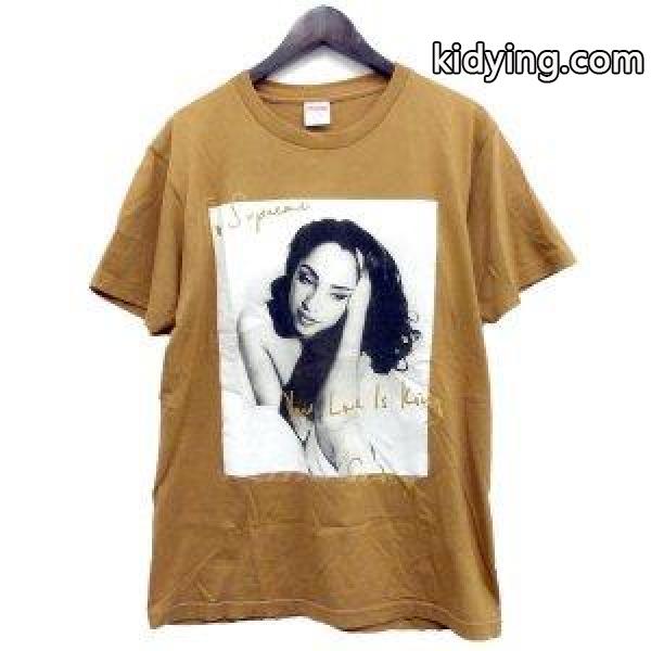 SUPREME 17SS「Sade Tee」シャーデープリントTシャツ モカ サイズ:M (渋谷神南店) 180902 :8040000099187:カインドオル - 通販ショッピング-0
