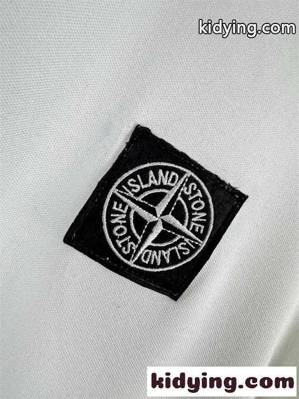 ワンポイントロゴ 快適な着心地 デイリー向け STONE ISLAND ストーンアイランド コピー ポロトップス 夏人気 注目-7