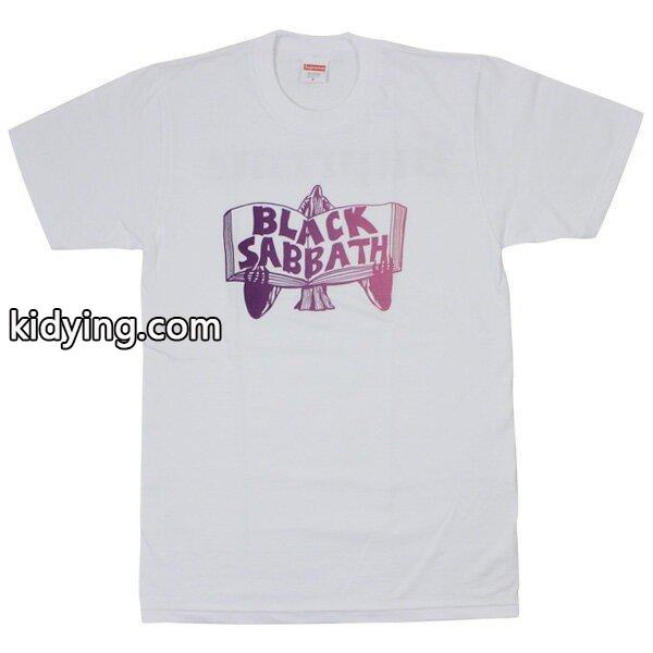 シュプリーム SUPREME ×Black Sabbath ブラックサバス 16SS Tome Tee Tシャツ 白 新品 通販-0