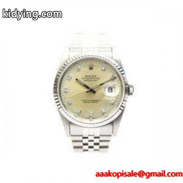 ロレックス ROLEX デイトジャスト X番 16234 WG ホワイトゴールド コンビ 10Pダイヤ 腕時計 ウォッチ メンズ 通販 ショッピング-0