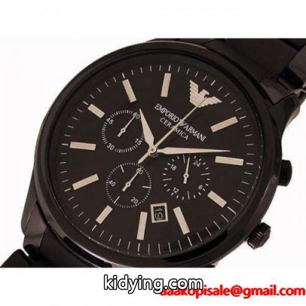 エンポリオ アルマーニ ARMANI CERAMICA クロノグラフ 腕時計 AR1451 :262974:SamYahoo!店 - 通販ショッピング-0