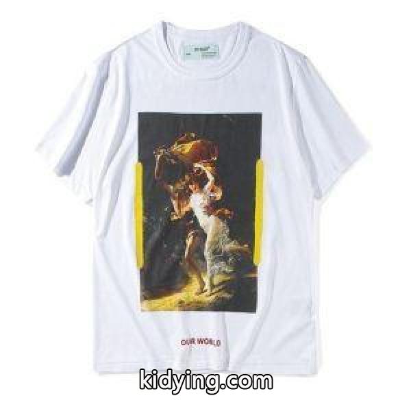 Off-White オフホワイト 2色可選2018春夏新作コレクション半袖Tシャツ_Off-White オフホワイト_ブランド コピー 激安(日本最大級)-0