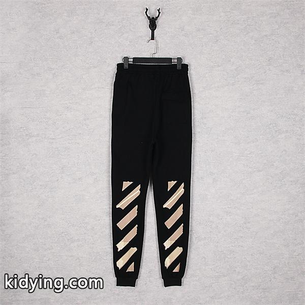 Off-White オフホワイト コピー 人気配色 プリント スウェット パンツ バランス良好 デイリー-2