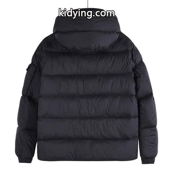 ブラック シンプル定番 ボリューム中綿 保温力抜群 2025秋冬コーデ MONCLER モンクレール 偽物 ダウンジャケット-2