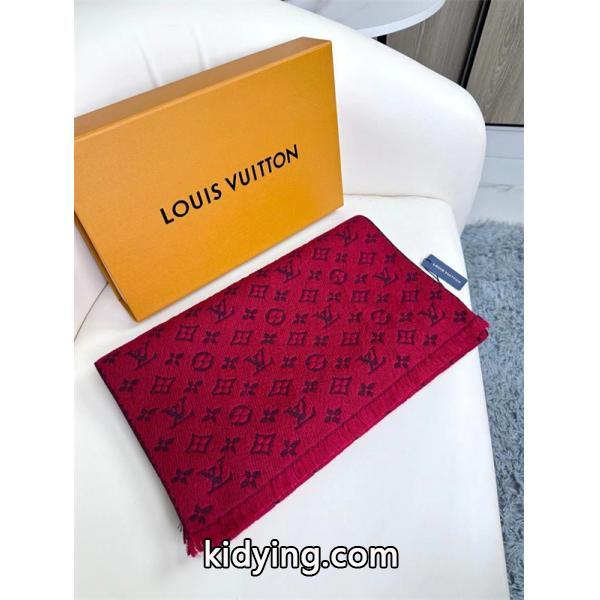 最落なし! 希少!ルイ ヴィトンマフラーコピー大特価品 LOUIS VUITTON ブランド コピー 激安(日本最大級)30*180cm-0