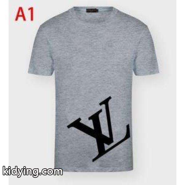 センスアップできるコーデ 多色可選 半袖Tシャツ デイリーに使える ルイ ヴィトン LOUIS VUITTON_ルイ ヴィトン LOUIS VUITTON_ブランド コピー 激安(日本最大級)-0