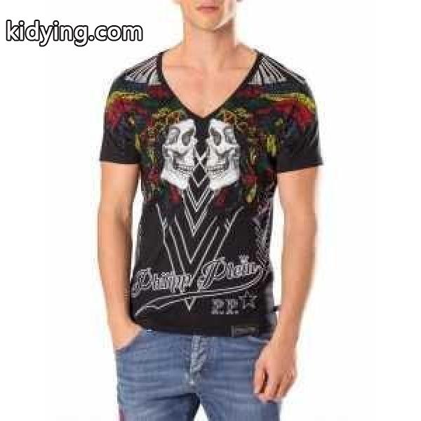 フィリッププレイン PHILIPP PLEIN 2017 長く愛用できる 半袖Tシャツ 3色可選_フィリッププレイン PHILIPP PLEIN_ブランド コピー 激安(日本最大級)-0