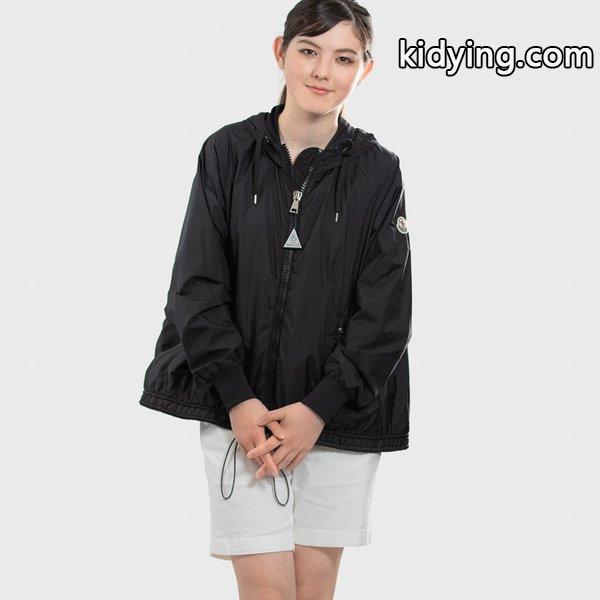 モンクレール MONCLER ナイロンジャンパー Aライン フード付き ブラック ORCHIS 45178 05 5396L サイズ0,1 :moncler-orchis:ZOKZOK - 通販ショッピング-0