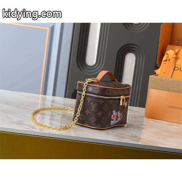 カートゥーンプリント チェーン付き ルイヴィトン ミニボックスバッグ Louis Vuitton コピー レディース プレッシャス-1