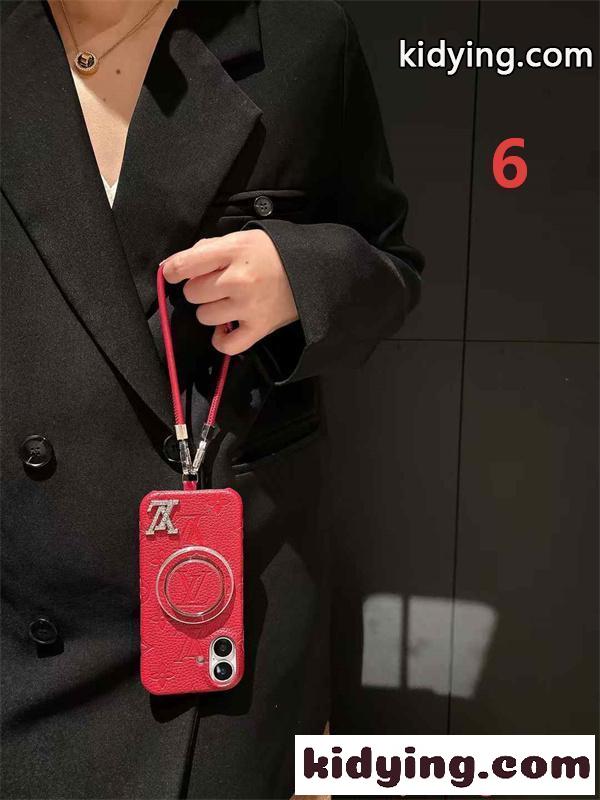 LOUIS VUITTON スマホケース リング付き 高級感デザイン ルイヴィトン コピー 落下防止 おしゃれ-5