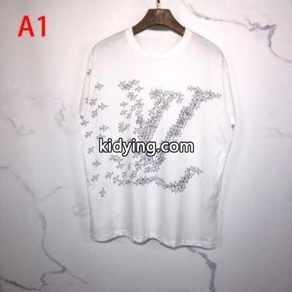 春夏になると流行する 多色可選 ルイ ヴィトン 春夏らしくて軽やかにする LOUIS VUITTON 半袖Tシャツ_ルイ ヴィトン LOUIS VUITTON_ブランド コピー 激安(日本最大級)-0