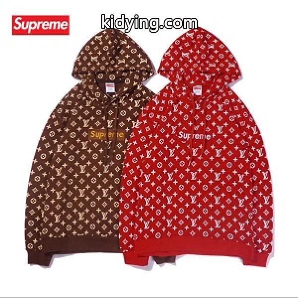 SUPREME× LOUIS VUITTON パーカー コピー 高いクオリティを誇る シュプリーム-0