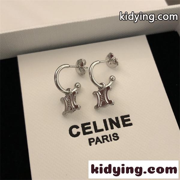 人気爆発 ピアス レディース シルバーアクセサリー 上品 CELINE セリーヌ スーパーコピー-1