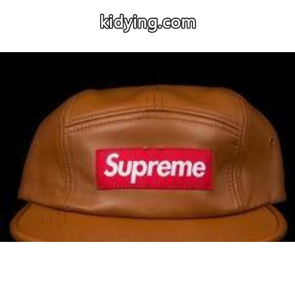 大活躍　シュプリーム レザーキャンプ　使いやすくて便利で　キャップ　ライトブラウン_シュプリーム SUPREME_ブランド コピー 激安(日本最大級)-0