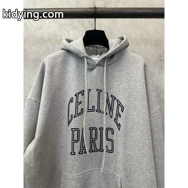 都会的な雰囲気 トレンド プレミアム 当店イチオシ CELINE セリーヌ コピー パーカー-3