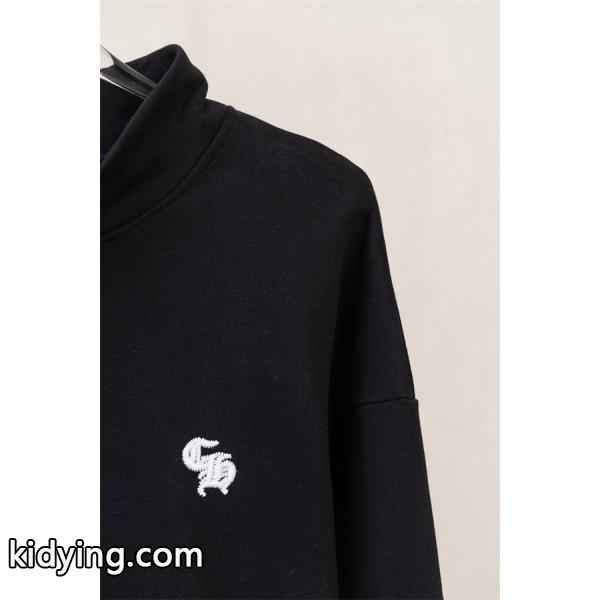 希少 ブラック 袖文字刺繍 小ロゴ しっかり防寒 秋冬入手困難 クロムハーツ スーパーコピー Chrome Hearts パーカー-5