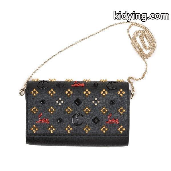 CHRISTIAN LOUBOUTIN クリスチャンルブタン Paloma Clutch バッグ イタリア正規品 1175018H368 新品 :1175018h368:セレクトショップSHOWCASE 芦屋 - 通販ショッピング-0