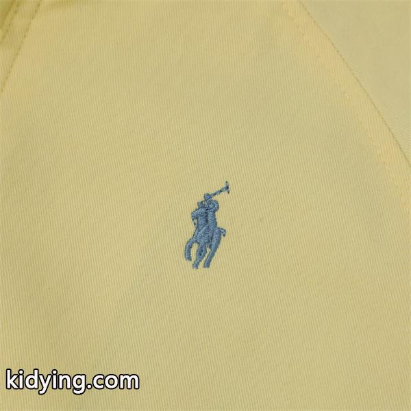Polo Ralph Lauren ポロ ラルフローレン コピー 春夏新作 イエロー ノーカラー ジップブルゾン 軽量-5
