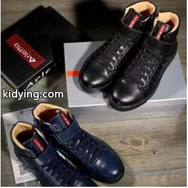 通気性が大変良い　2015秋冬 PRADA プラダ 履き心地　カジュアルシューズ 2色可選_スニーカー、靴_メンズファッション_スーパーコピーブランド激安通販 専門店-0