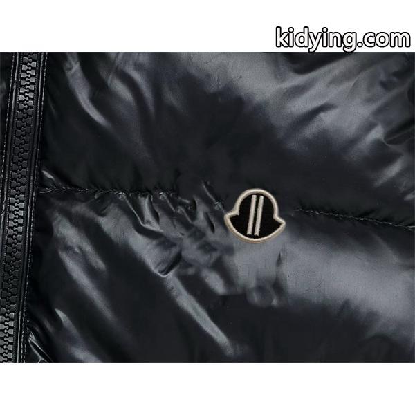 MONCLER ブラックダウン ミニマルロゴ 秋冬シャープ モンクレール スーパーコピージャケット ユニセックス-1