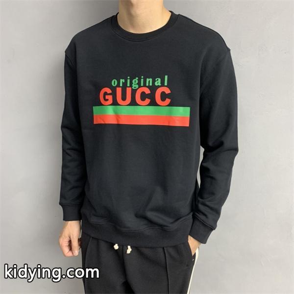 グッチ GUCCI コピー パーカー 2025秋冬 オリジナルストライプ ブラック メンズ クラシック 当店イチオシ-0