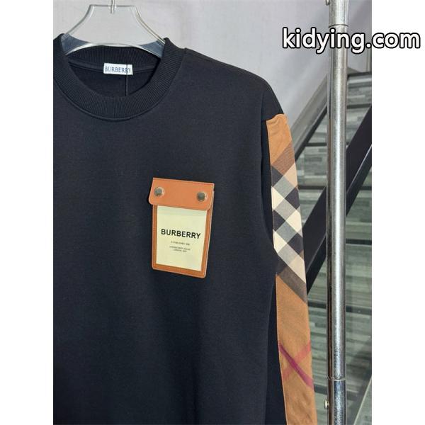 2026新作 秋冬万能 ホワイト 上品チェック BURBERRY バーバリー コピー トレーナー-3