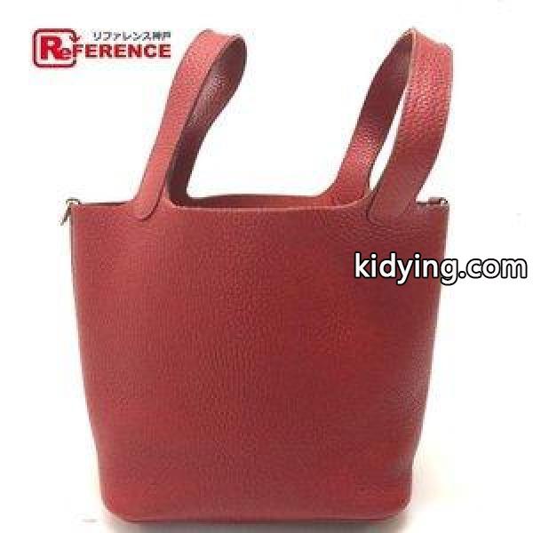 HERMES エルメス ピコタンロックPM ハンドバッグ ルージュガランス　 レディース 【中古】 :g-0710-31:リファレンス コレクション - 通販ショッピング-0