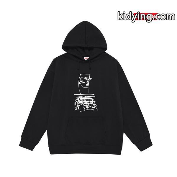 SUPREME シュプリーム コピー 2025秋冬定番 冷え対策 ブラック 注目 パーカー-0