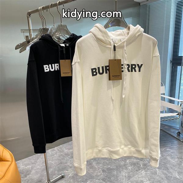 Burberry 黒白 2 色展開 秋冬定番愛用 バーバリー スーパーコピー パーカー クオリティ 季節限定モデル-0