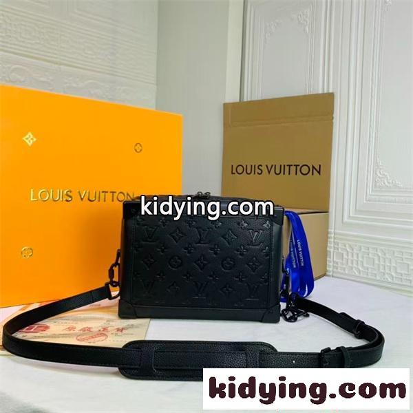 スクエアショルダーバッグ メンズ 防水調 LOUIS VUITTON 大容量 ストリート系 斜め掛け ルイヴィトン 偽物-0