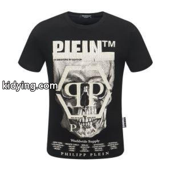 フィリッププレイン日々のコーデをトレンドに多色可選 PHILIPP PLEIN お洒落さんも憧れの存在 半袖Tシャツ_フィリッププレイン PHILIPP PLEIN_ブランド コピー 激安(日本最大級)-0