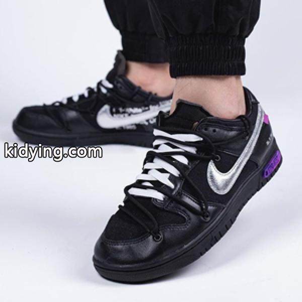 Off-White x Nike Dunk Low The 50 オフホワイト 偽物 スニーカー デイリー使いにぴったり 男女兼用-0