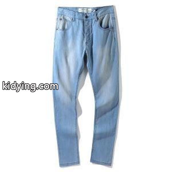格好いいデニム2色可選耐久性のあるOFF-WHITE 2017秋冬季超人気 デニムパンツ オフホワイト_Off-White オフホワイト_ブランド コピー 激安(日本最大級)-1