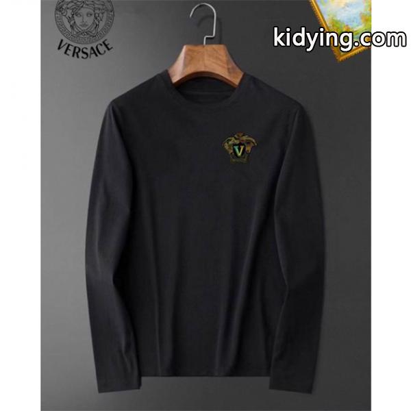 ランキング入賞の人気商品 長袖Tシャツ 数量限定特売品 VERSACE ヴェルサーチロングt_ブランド コピー 激安(日本最大級)-0
