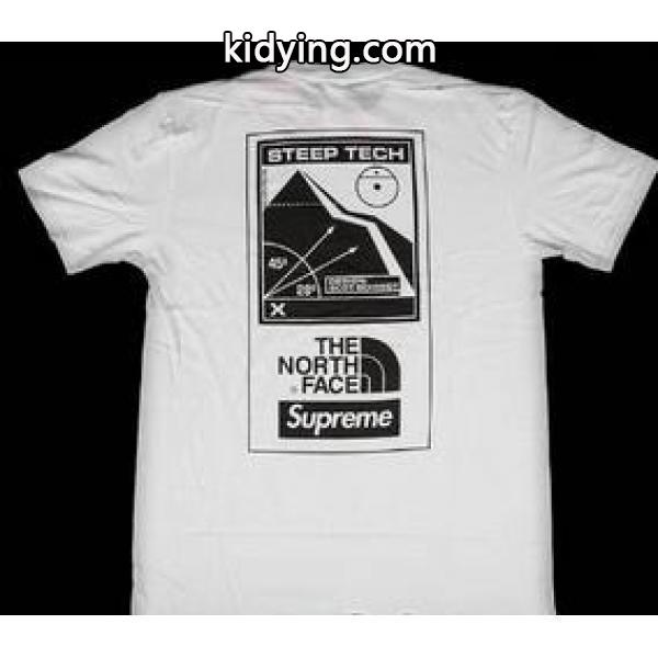 お買い得　シュプリーム ノースフェイススティープテック　肌触りの良いTシャツ　ホワイト_半袖Tシャツ_メンズファッション_スーパーコピーブランド激安通販 専門店-0