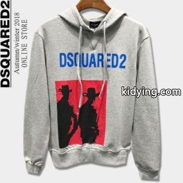 多色使いが魅力の ディースクエアード DSQUARED2 人気沸騰なアイテム パーカー 2色可選_ディースクエアード DSQUARED2_ブランド コピー 激安(日本最大級)-1