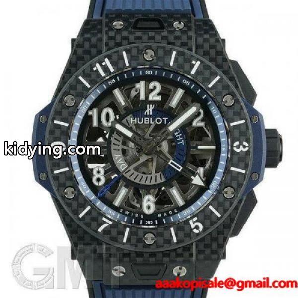 ウブロ ビッグバン ウニコ GMT カーボン 471QX7127RX HUBLOT 【新品】【メンズ】 【腕時計】-0
