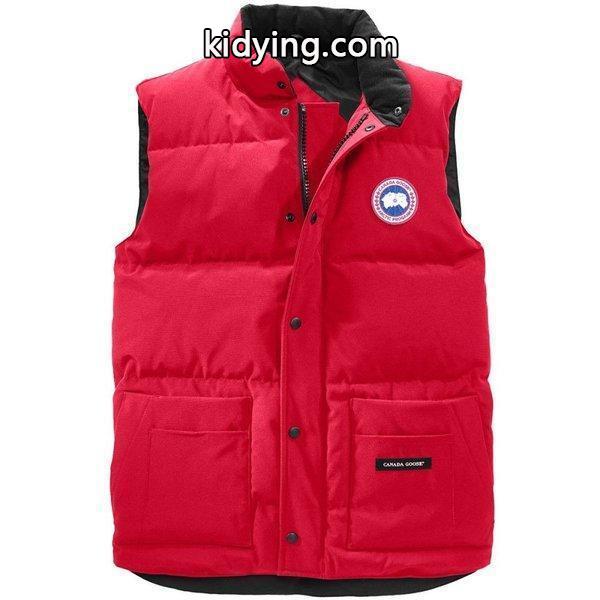 カナダグース メンズ ベスト・ジレ トップス Freestyle Crew Vests Red :od2-cdg006s-rd:フェルマート fermart 3号店 - 通販ショッピング-0