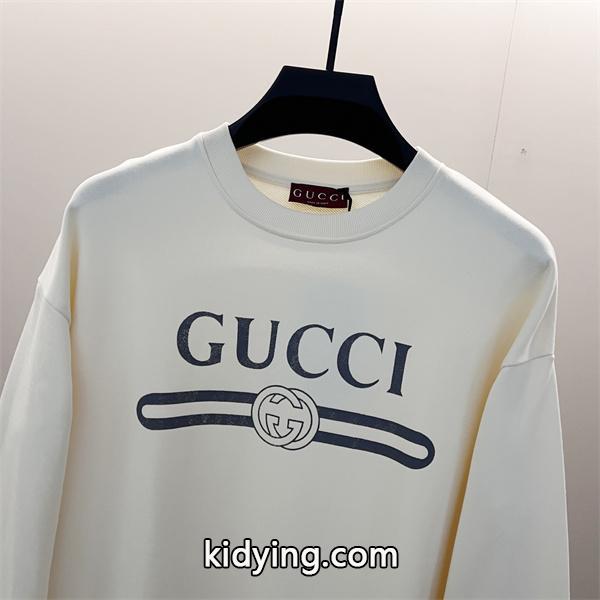 2025秋冬 上質快適 グレー GUCCI スウェット 高見えデザイン グッチ コピー-5