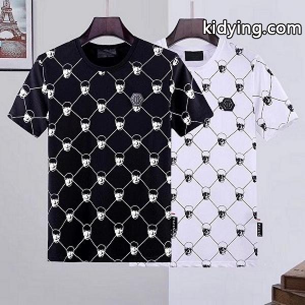 夏のおすすめPHILIPP PLEIN 激安フィリッププレインｔシャツ メンズコピー流行り高級Tシャツ-0