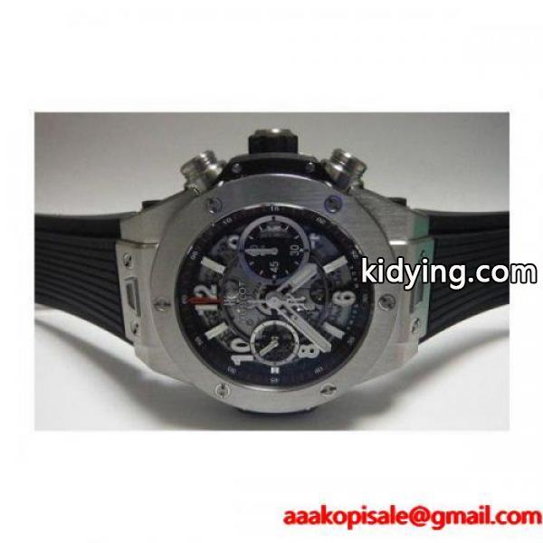 HUBLOT ウブロ ビッグバン ウニコ チタニウム フライバッククロノグラフ 45mm ラバー　411NX1170RX :hb76:suisho - 通販ショッピング-0