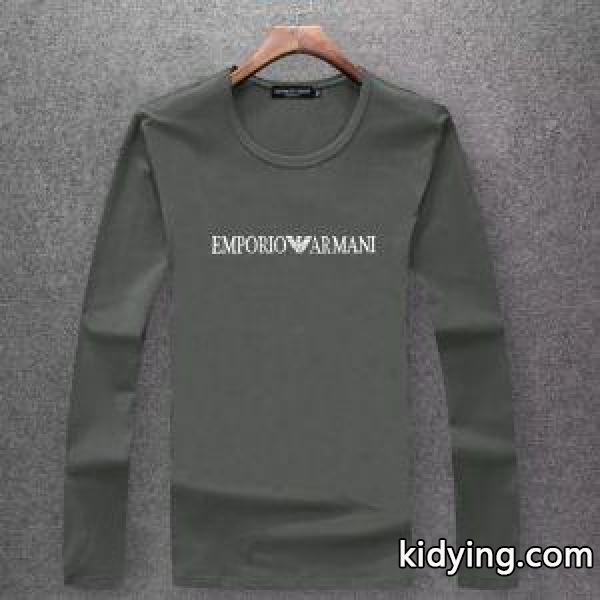 2018セール秋冬人気品 長袖Tシャツ アルマーニ 最近人気一番！多色可選 ARMANI 秋季超人気アイテム_アルマーニ ARMANI_ブランド コピー 激安(日本最大級)-3