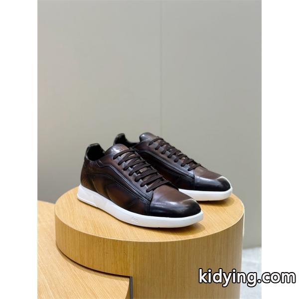 Berluti ベルルッティ コピー 人気注目 新作登場 快適フィット 都会派 レザースニーカー-4