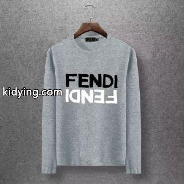 今年の秋冬のトレンドも意識 2019秋冬におすすめ着こなし フェンディ FENDI 長袖Tシャツ 4色可選_フェンディ FENDI_ブランド コピー 激安(日本最大級)-0