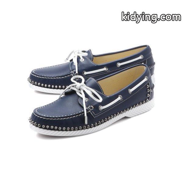 Christian Louboutin クリスチャン ルブタン ボートシューズ STECKEL FLAT ステッケル フラット 1140369 V071 :24728:インポートショップドゥーブル - 通販ショッピング-0