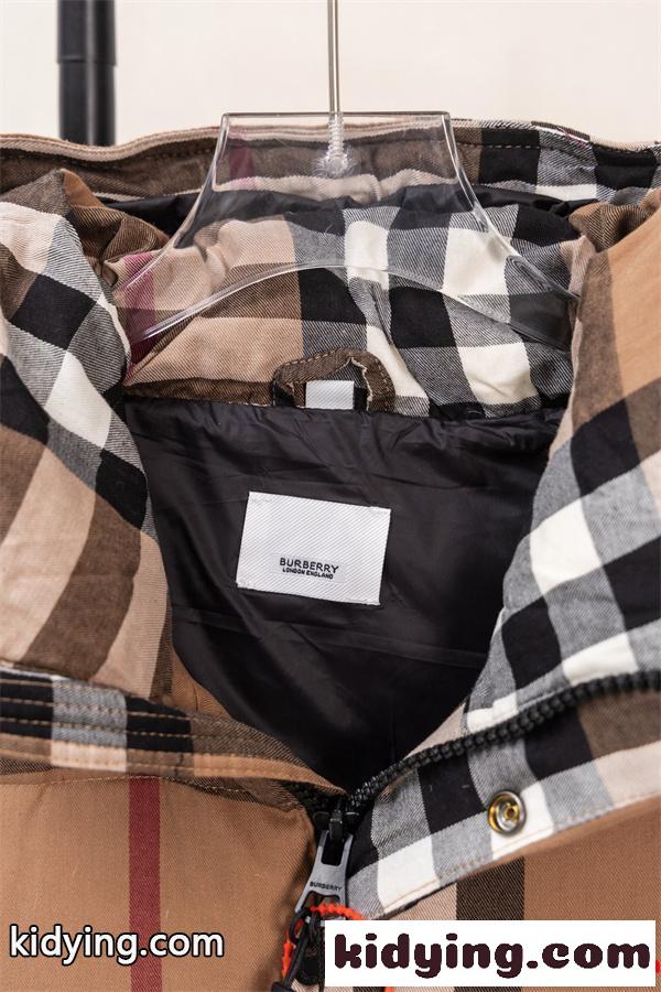 注目度抜群 チェック柄 BURBERRY バーバリー スーパーコピー 中綿ジャケット 上質-5