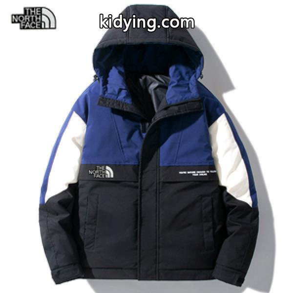 2022定番秋冬のモデル パネルデザイン THE NORTH FACE ノースフェイスダウンコピー 防寒性と通気性非常に優れ-0