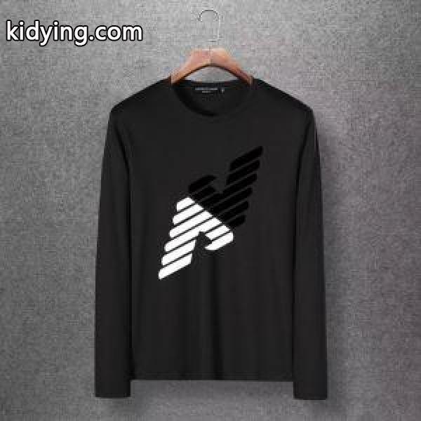 2019秋冬におすすめ着こなし 冬のおしゃれをレベルアップアルマーニ ARMANI 長袖Tシャツ 4色可選_アルマーニ ARMANI_ブランド コピー 激安(日本最大級)-1