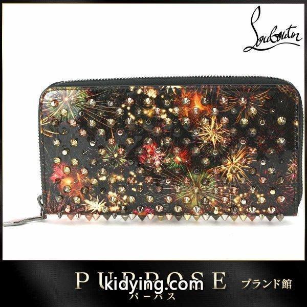 未使用 展示品 クリスチャン ルブタン Christian Louboutin パネトーネ スパイク ラウンドファスナー 長財布 花火 パテントレザー 3165134 :90055322:PURPOSEパーパス・ヤフー店 - 通販ショッピング-0